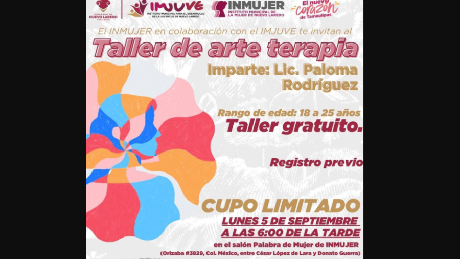 Impartir&aacute;n taller gratuito de arteterap&iacute;a  