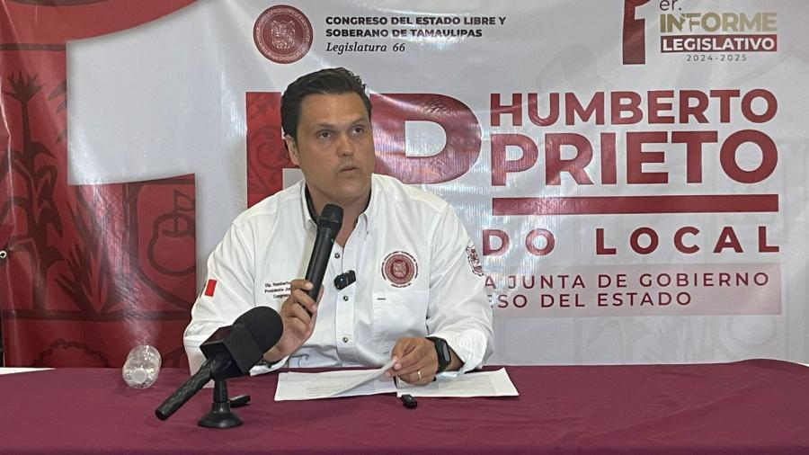 Diputado Humberto Prieto rendirá su primer informe vía redes sociales