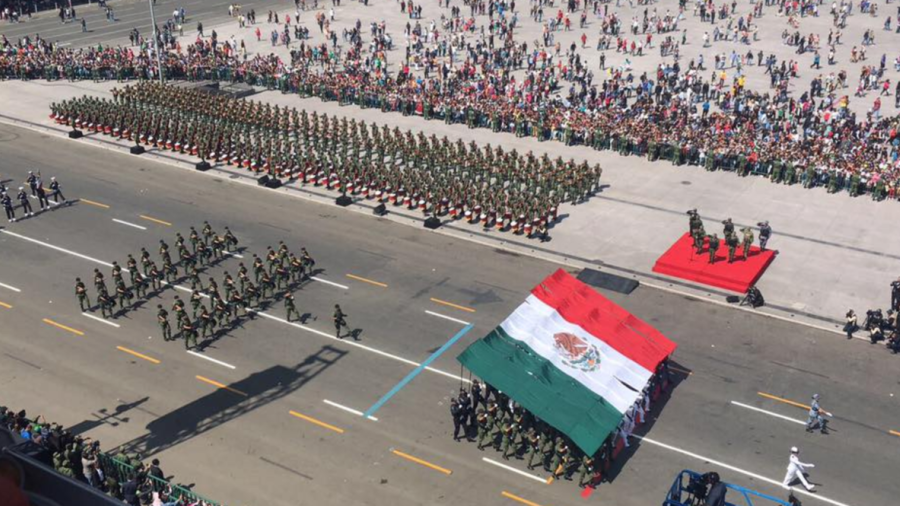 Concluye con gran &eacute;xito el desfile militar en el Z&oacute;calo de la CDMX