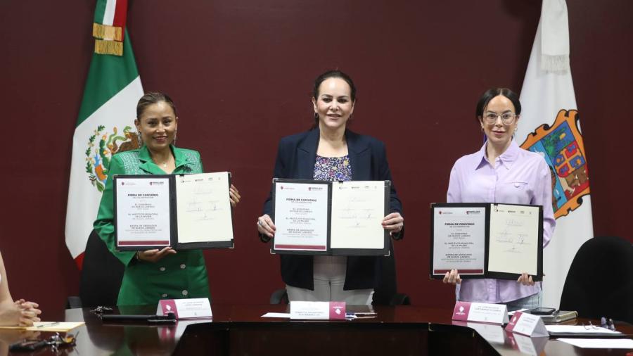 InMujer y barra de abogados firman convenio para activar programas en beneficio de los neolaredenses 
