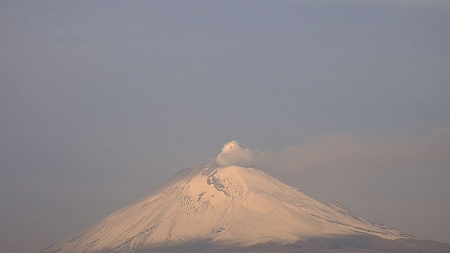 Volcán Popocatépetl ha registrado actividad en las últimas 24 horas