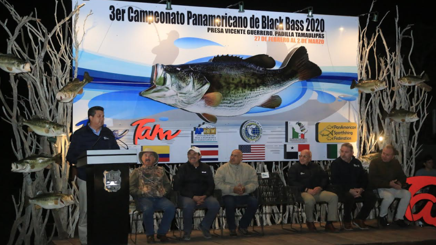 Inaugura Gobernador Torneo Panamericano de Pesca en la Presa Vicente Guerrero