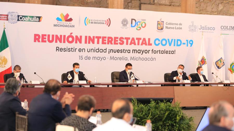Se suman Colima y Jalisco a gobernadores del noreste para actuar ante COVID-19