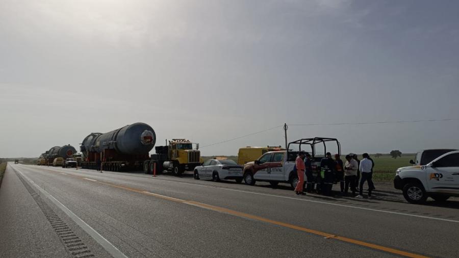 Alerta: circulación cerrada en Carretera Federal 81 por traslado de calderas