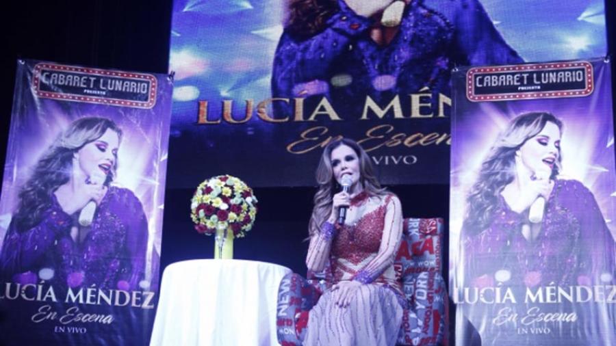 Lucía Méndez presenta disco en vivo