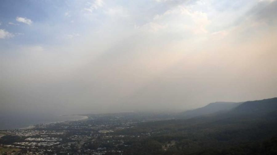 Humo de incendios en Australia llega a parte de Sudamérica
