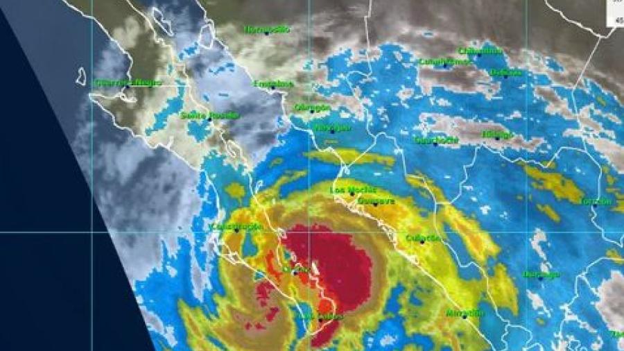 Lidia afecta a península de Baja California