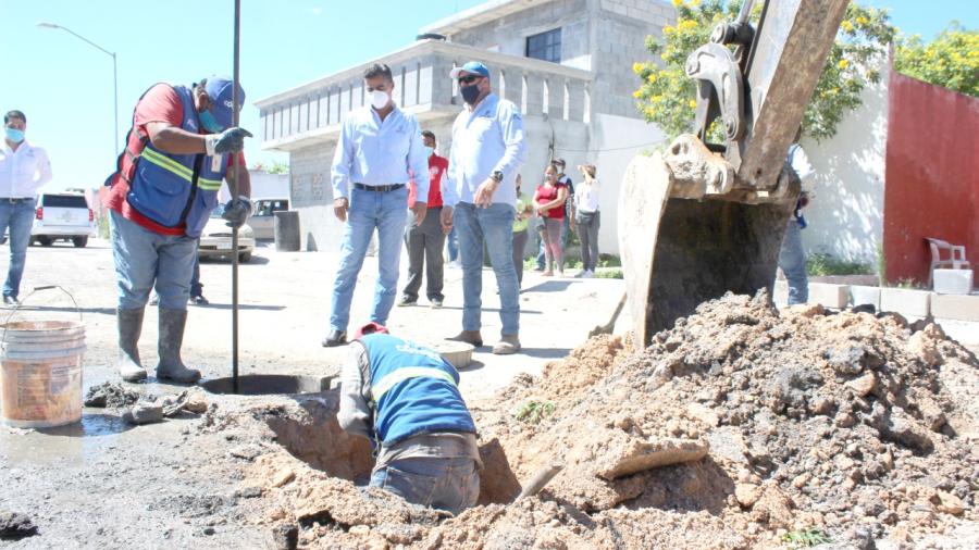 Mejora COMAPA red de drenaje sanitario 