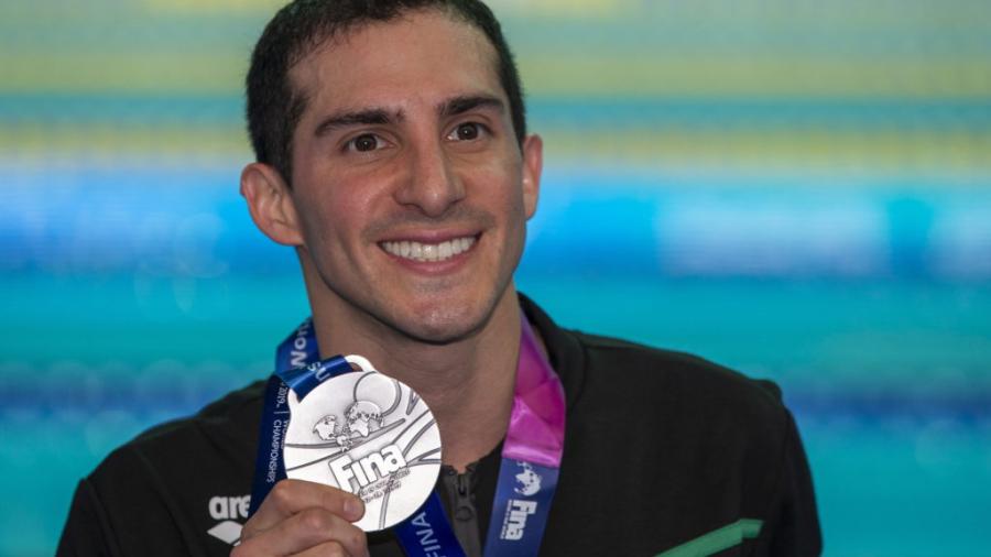 Medalla de plata en natación para Rommel Pacheco