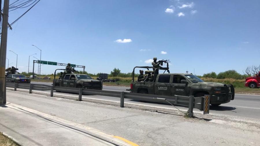 Arriban 300 elementos del Ejército a Reynosa para reforzar seguridad en la frontera