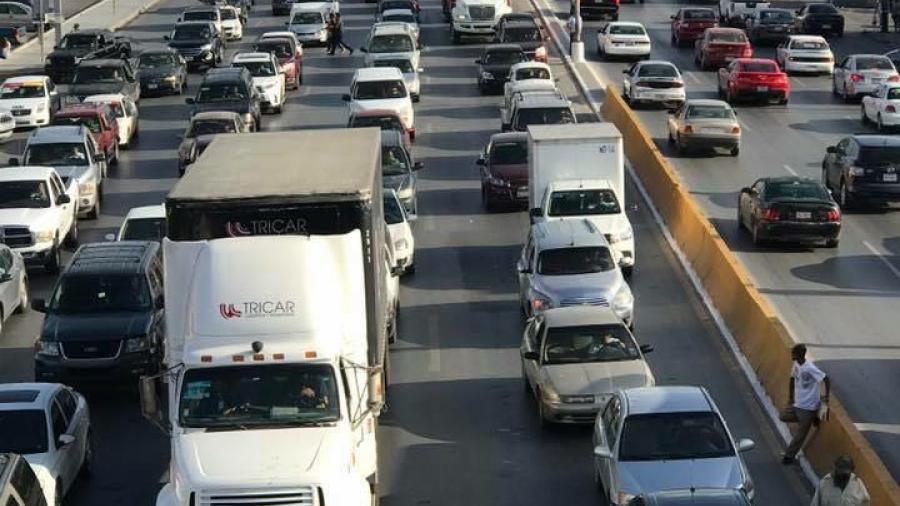 Apagon provoca caos vial en Matamoros 