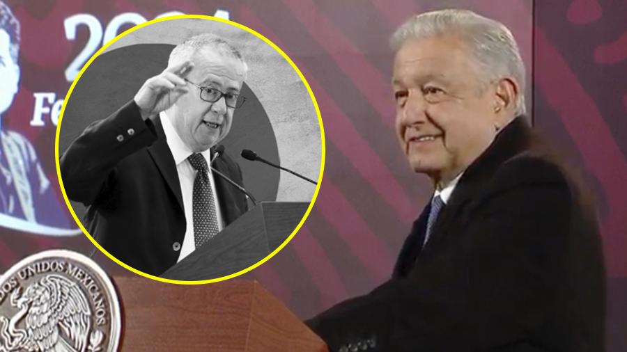 Lamenta AMLO la muerte de Carlos Urzúa, ex secretario de Hacienda