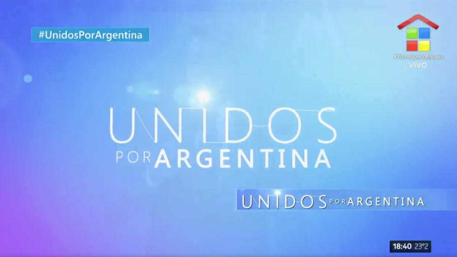 Distintas personalidades se unieron en el evento solidario 'Unidos por Argentina'