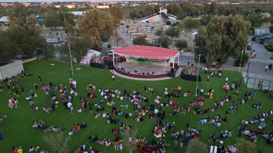 Inaugura Carmen Lilia Canturosas espacio cultural y artístico en Parque Viveros