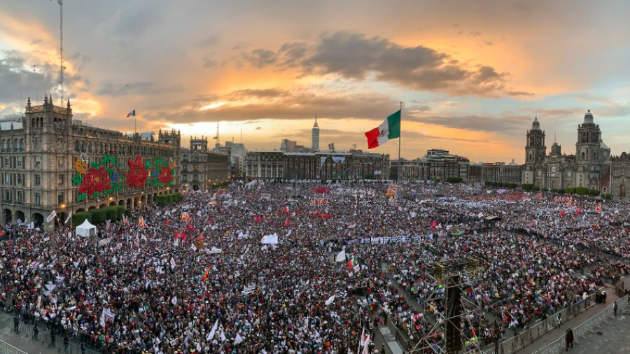 Marcha del 27 de noviembre será para festejar avances de la 4T en México: AMLO 