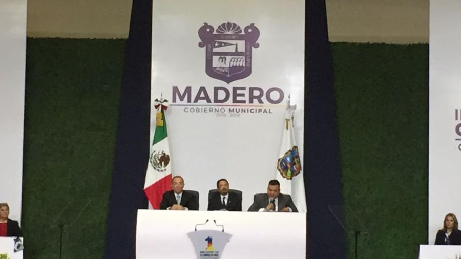 Sin pretextos se trabaja en Madero: Andr&eacute;s Zorrilla Moreno