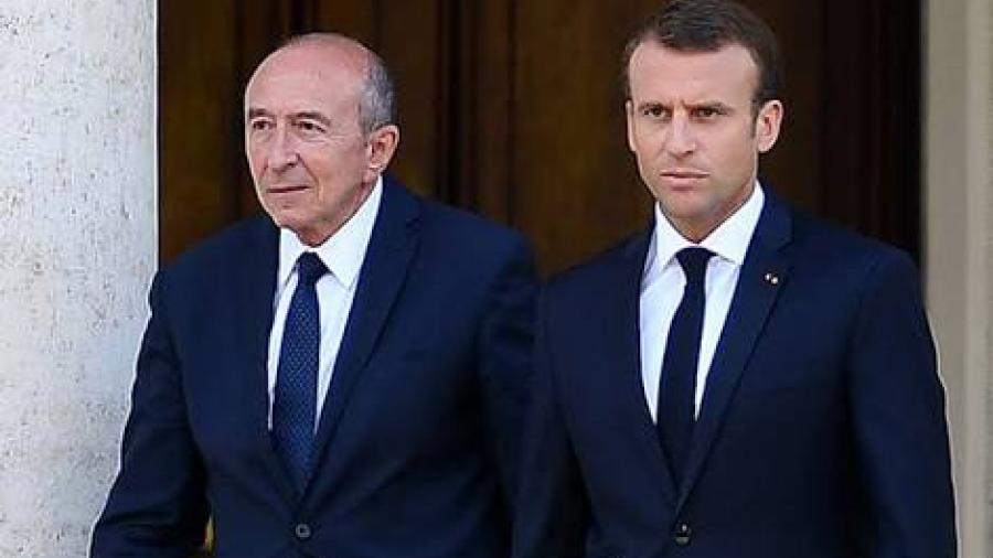 Renuncia ministro francés del Interior