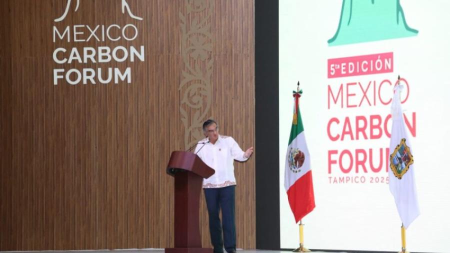 Inaugura Américo la 5ª edición del México Carbon Forum en Tampico