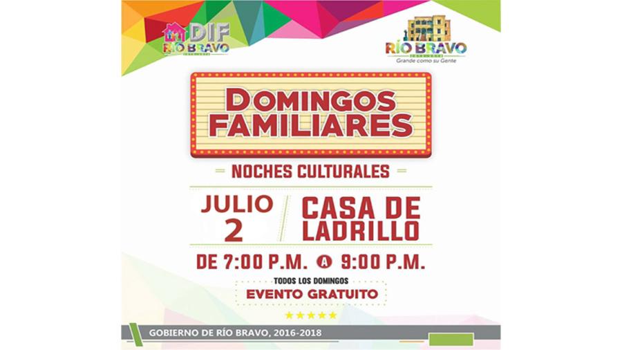 Invita Ayuntamiento a "Domingo Familiar"