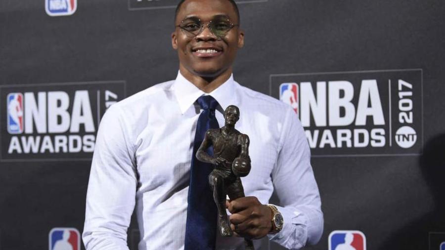 Russell Westbrook gana el premio de Jugador Más Valioso de la NBA