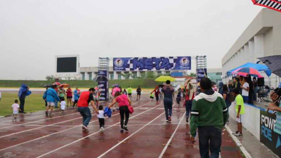 Meta con Lluvia Intensa