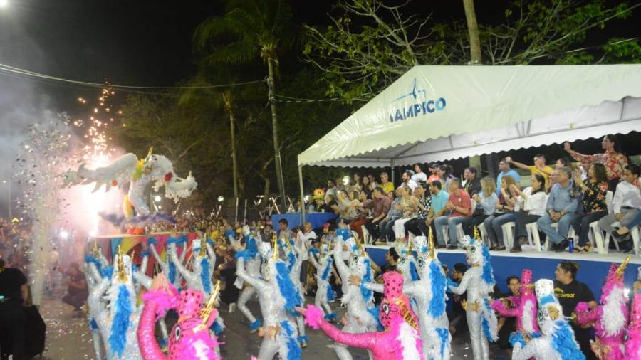 Más de 45 Mil Tampiqueños Disfrutaron del Segundo Día de Desfile del Carnaval