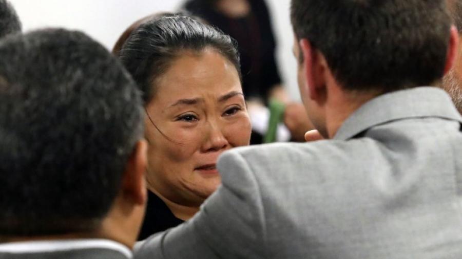 Trasladan a Keiko Fujimori a cárcel en Lima