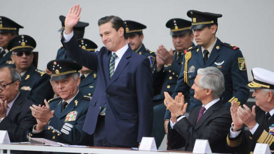 EPN reconoce al Ejercito Mexicano por su empeño el 1 de julio