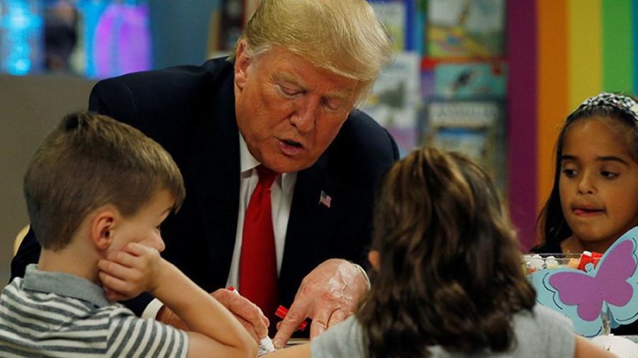 Trump comete un error infantil