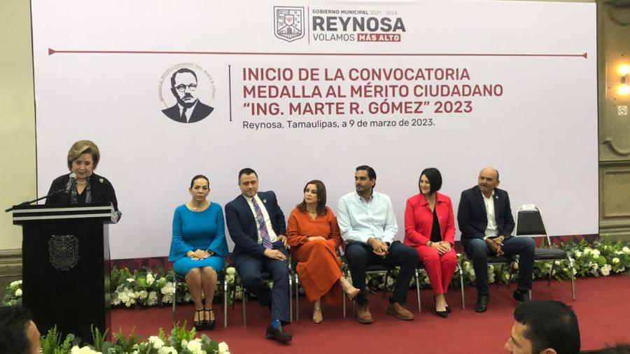Presentan convocatoria a la medalla "Ing. Marte R. Gómez"