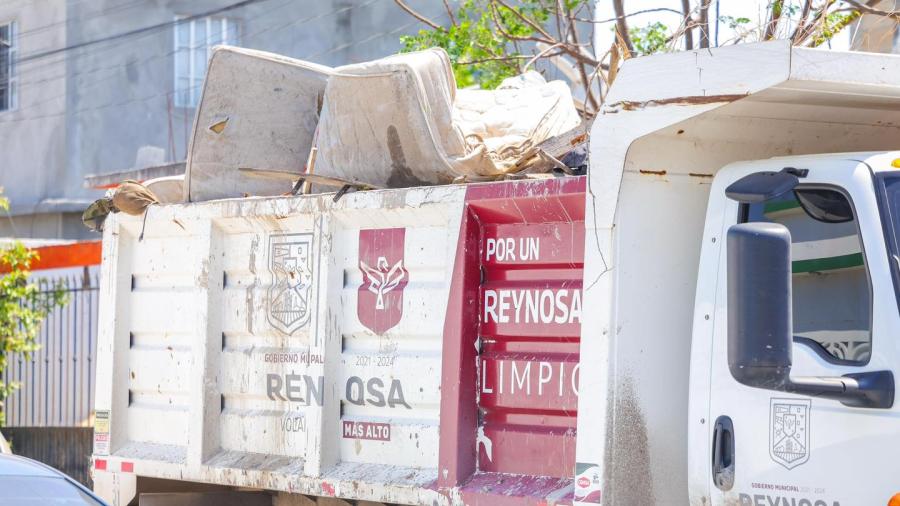 Exhorta Gobierno de Reynosa a la población a no tirar basura en la calle