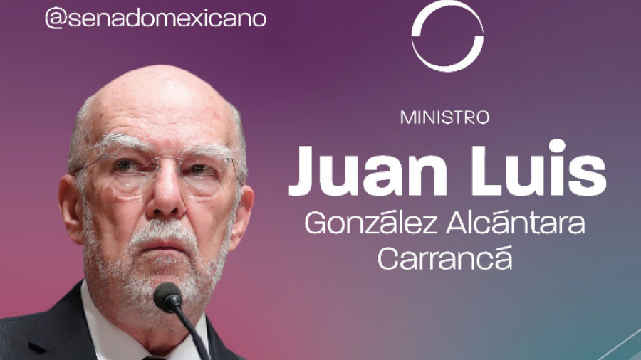 Juan Luis González Alcántara será nuevo ministro de la SCJN