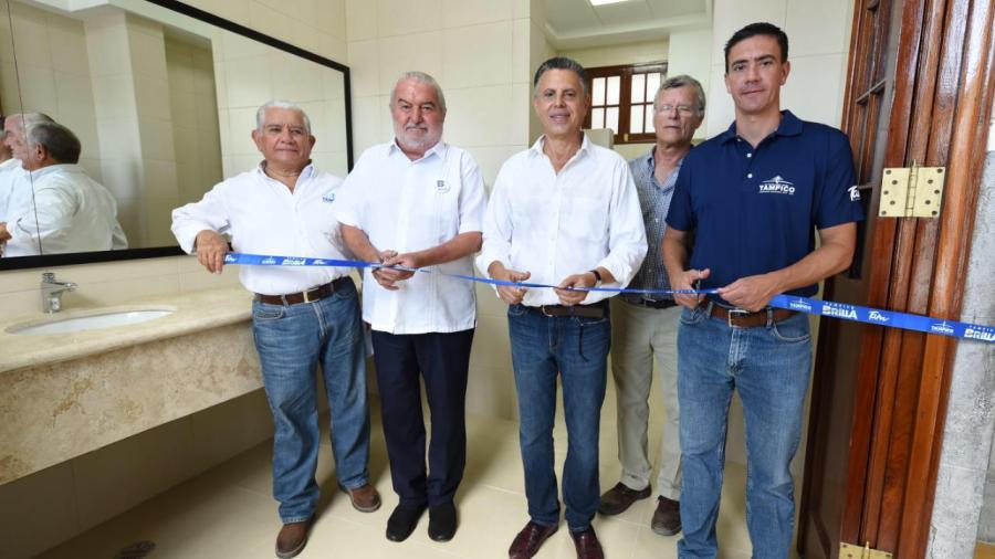 Mejoran Imagen de la Presidencia Municipal de Tampico