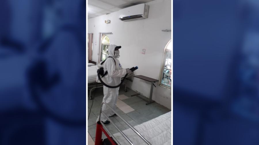 Sanitización permanente en centros DIF Reynosa