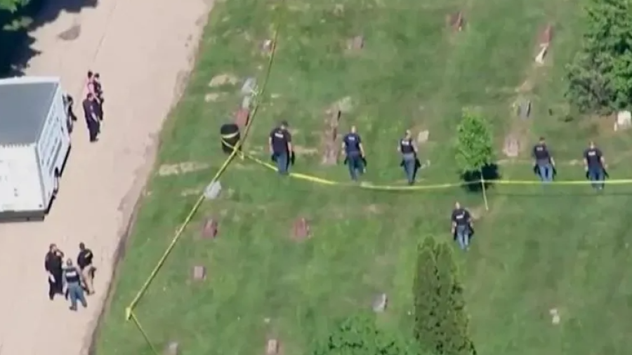 Se registra tiroteo en cementerio de Wisconsin