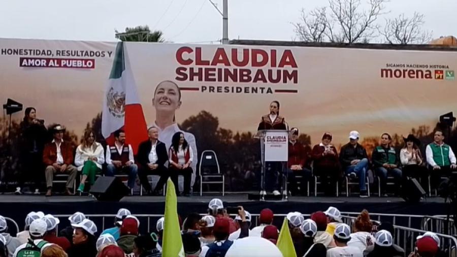 "Estados Unidos a su gobierno, quien vaya a quedar": advierte Sheinbaum en Nuevo Laredo