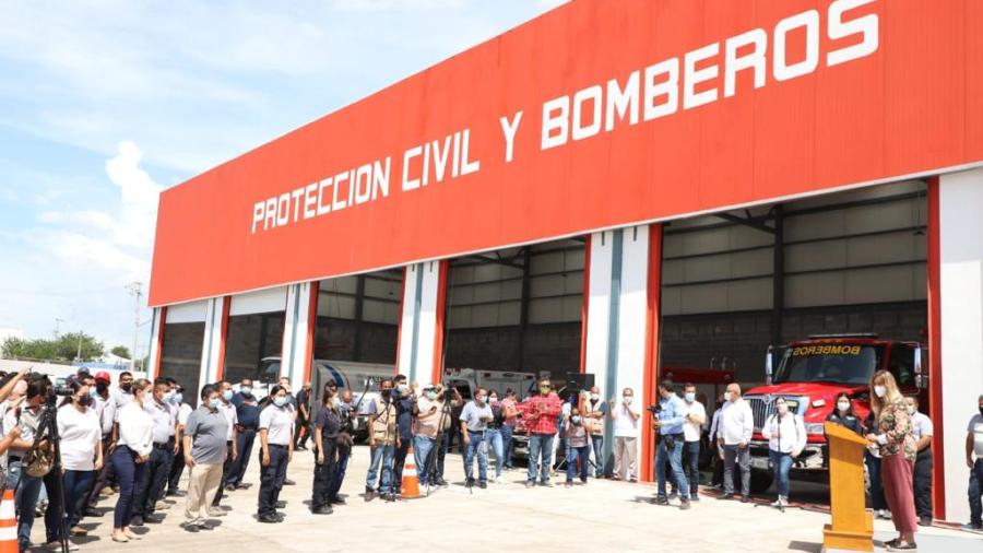 Cuenta Reynosa con instalaciones de Bomberos dignas para la ciudad
