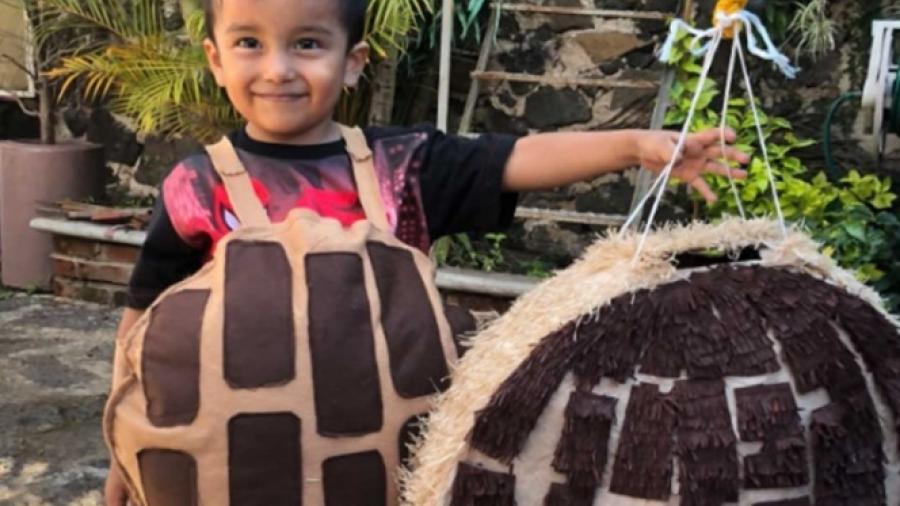 Le llueve pan al niño que tuvo su fiesta de concha