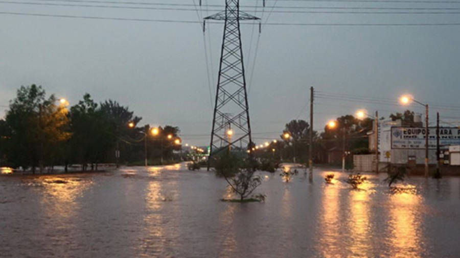 Registran inundaciones en Morelos por lluvias
