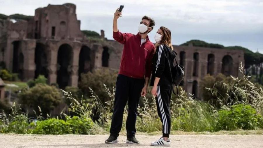Italia registra 81 millones de turistas menos que el año pasado