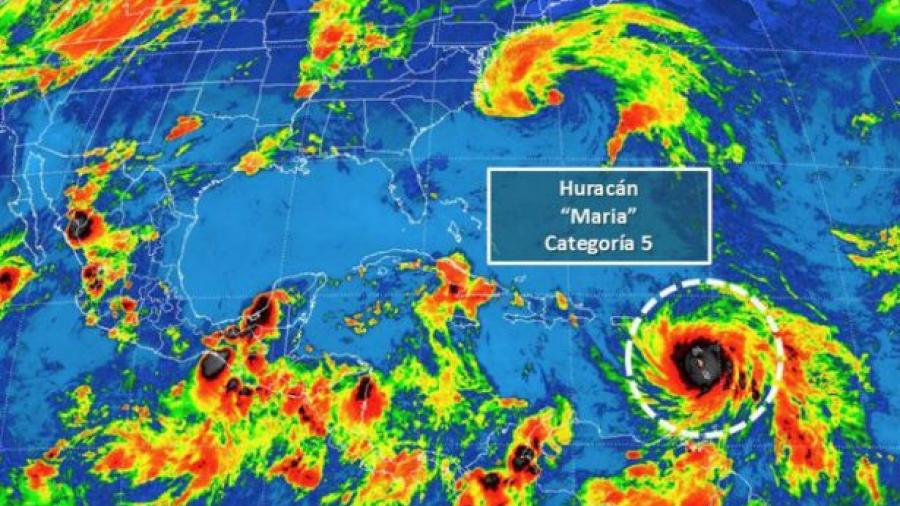 Huracán 'María' se enfila a Puerto Rico después de afectar Dominica