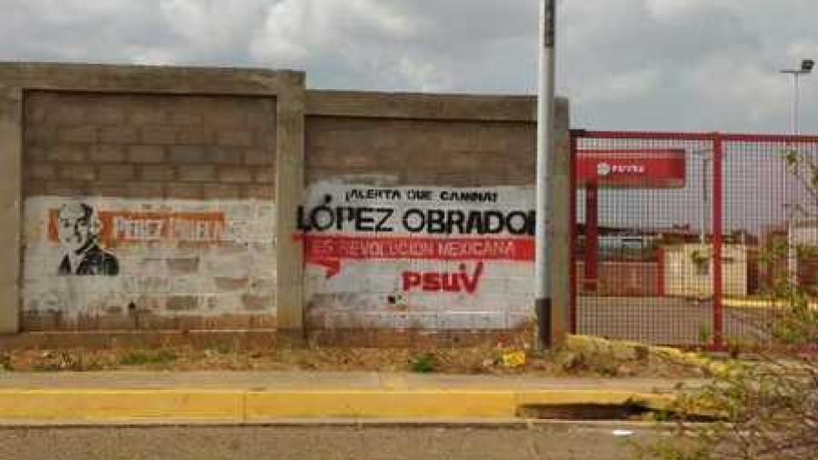PRD y PRI solicitan al INE indagar pintas de AMLO en Venezuela