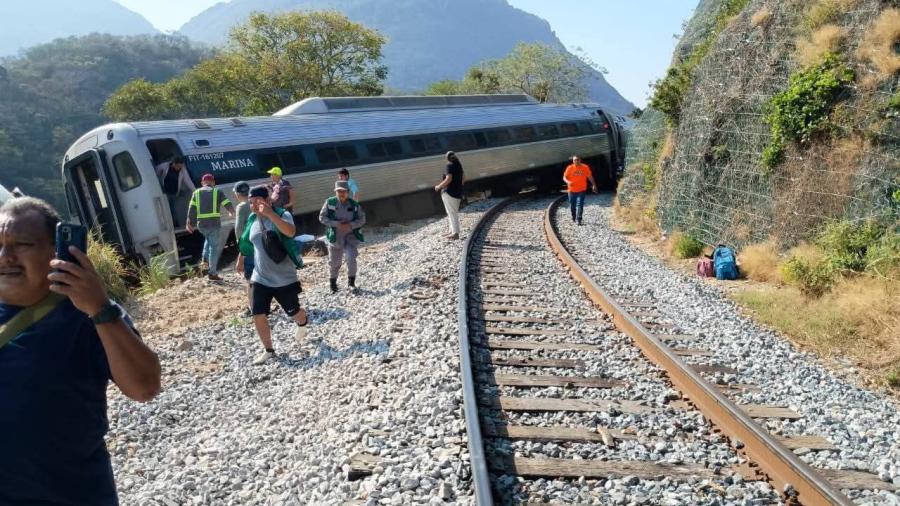 Accidente del Tren Interoce&aacute;nico en Oaxaca: Marina descarta que hubiera da&ntilde;os en v&iacute;as