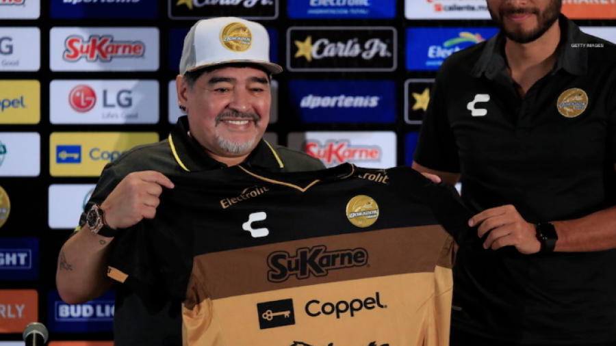 Vengo a trabajar y a dejar el corazón en Dorados de Sinaloa: Maradona