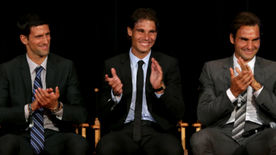 ¡Grupo exclusivo! Djokovic, Federer y Nadal en un grupo de WhatsApp