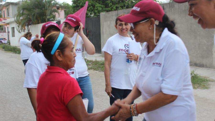 Ciudadanos respaldan proyecto que encabeza Rosa María Rosales Saucedo "Mayis"
