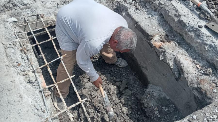 Realizó COMAPA mantenimiento en caja de válvulas en Arecas y Zona Centro