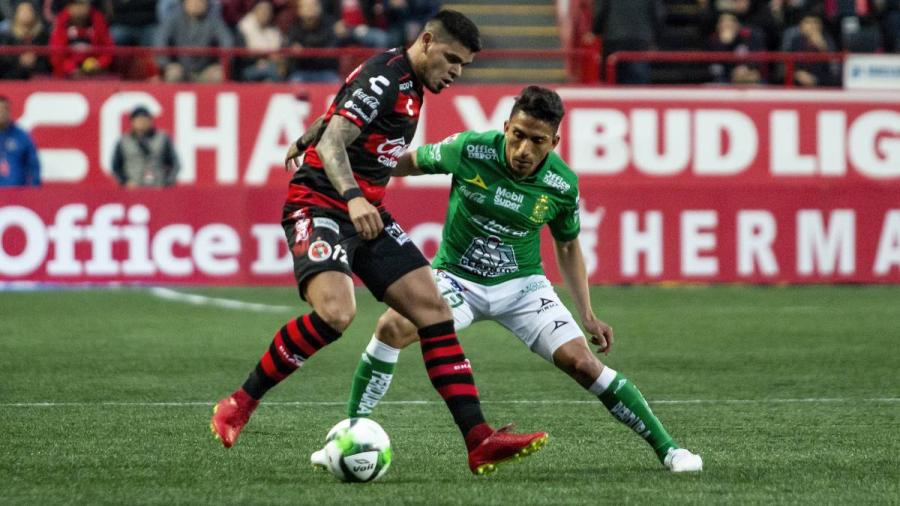 Pega León 3-1 de visita en Tijuana