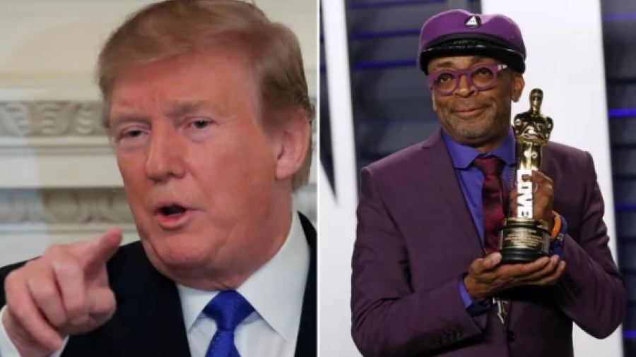 Trump acusa a Spike Lee de “racista”