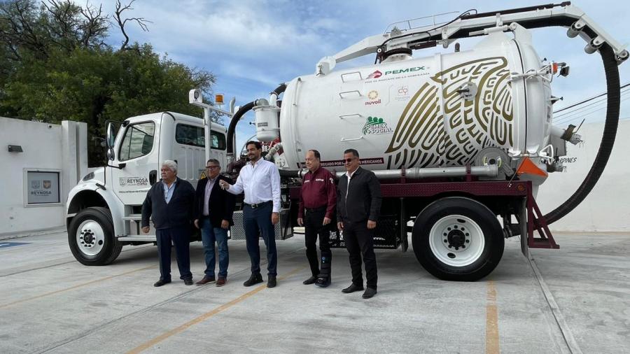 Dona Pemex vactor a Municipio